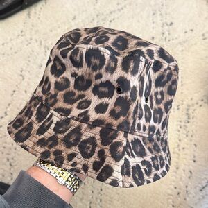 The Kooples Leopard Print Bucket Hat